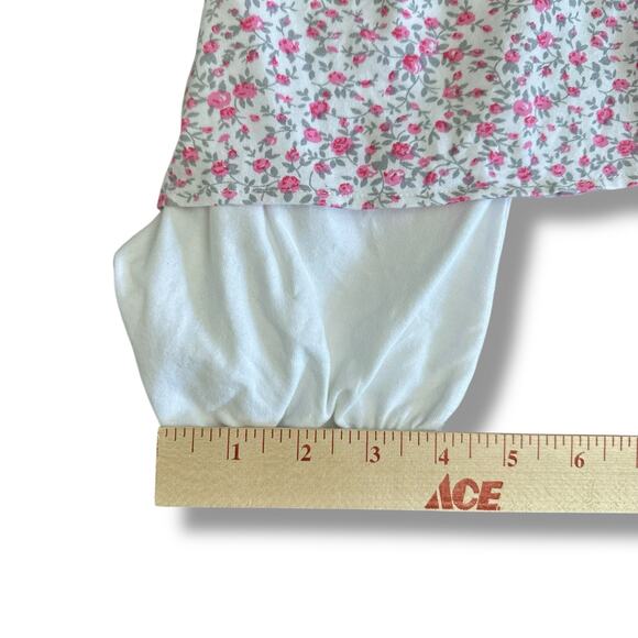 Émile et Rose Baby Girl 2-in-1 Romper Dress Outfit‎ 3M Pink Floral Cotton Blend - Picture 10 of 11